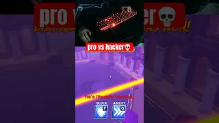 Pro vs hacker (blade Ball) #viral #roblox #shorts