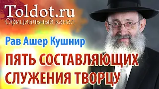 Рав Ашер Кушнир. Пять составляющих служения Творцу. Месилат Йешарим 5