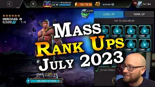 Mass Rank Ups - Summer 2023