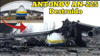 IMAGENS DO ANTONOV AN-225 DESTRUÍDO