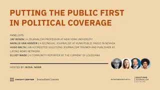 Webinar: Putting the public first in political coverage