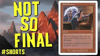 EDH Turn 1 Win with Final Fortune | Magic: The Gathering #Shorts