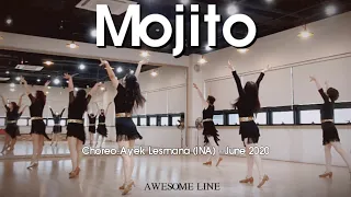 Mojito Line Dance Demo|중급차차+펑키|매력적인음악||Ayek Lesmana|Jay Chou (周杰倫)
