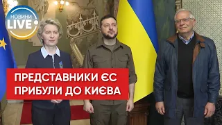 Володимир Зеленський зустрівся з Урсулою фон дер Ляєн та Жозепом Боррелем