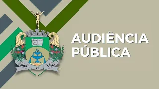 Audiência pública - Lei de Diretrizes Orçamentárias 2025