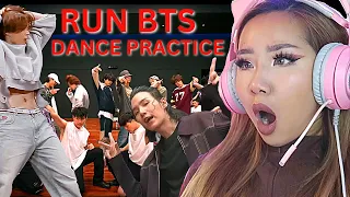 THIS HIT DIFFERENT! 😱 BTS 'Run Bts' Dance Practice | REACTION/REVIEW