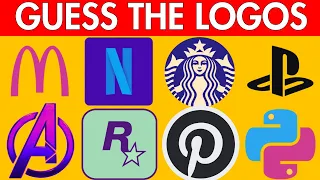 Guess the Logo in 3 Seconds | 100 Popular Logos | Fun Logo Quiz 2024 | Quizzy Guru