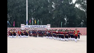 Beating Retreat - 165th Founder's Day Celebrations