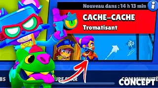 le plus GROS CACHE-CACHE du MONDE 🌏 dans Brawl Stars (zombie concept)