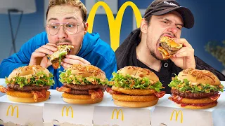 Zjedliśmy WSZYSTKIE SMAKI BURGERA DRWALA z McDonald’s!