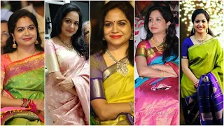 Top 25 Sarees of Singer Sunitha 2022|| Singer Sunitha Saree Collection|| Singer Sunitha Sarees