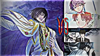 Lelouch vs COTE and DN | Full Scale Comparison