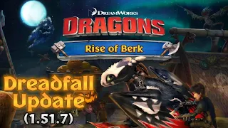 New Dreadfall Update (1.51.7) | Dragons: Rise of Berk
