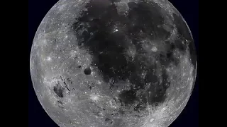 Вращение Луны - полный оборот вокруг своей оси