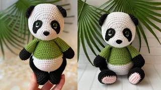Amigurumi Crochet Panda Pattern / Crochet is easy