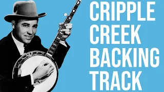 Cripple Creek // Backing Track for Banjo Players (100BPM, G)