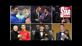 Cristiano ronaldo vs lionel messi: the individual awards