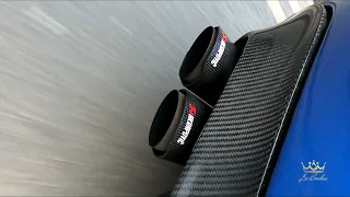 BMW M5 F10 800HP MODIFIED AKRAPOVIC EXHAUST SOUND