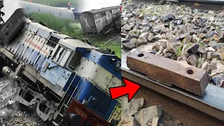 Experiment Train Vs Metal Block OMG 😳 || Train Experiments @TrainExperiments