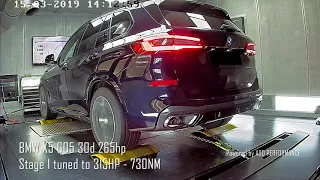 BMW X5 G05 30d 265hp Stage 1 tuned to 315HP - 730NM Powered by ASD PERFORMANCE