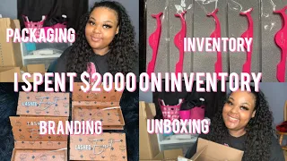 LIFE OF AN ENTREPRENUER EP. 1: I SPENT $2000 ON INVENTORY + BRANDING/PACKAGING + MORE! |NYETHEBRAT