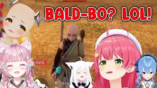 Miko's second journey in Palworld meets bald Roboco and Koyori also raids with Fubu Sui