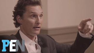 Matthew McConaughey Talks About The Night He Met Wife Camila | PEN | Entertainment Weekly