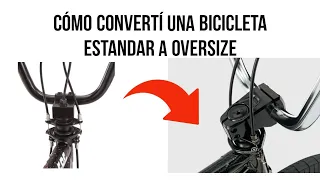 Como CONVERTI una bicicleta STANDARD A OVER | S.O.S BMX