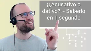 ¿Acusativo O Dativo? Saberlo En 1 Segundo 🚀 Con El Truco Instantáneo 🙌