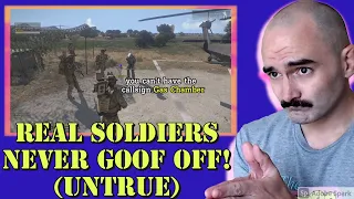 Army Combat Veteran Reacts to SovietWomble's Arma 3