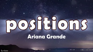 Ariana Grande - positions (Lyrics)