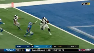 Todd Gurley Avoids Scoring Touchdown With 2 Minutes Left