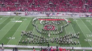 Ohio State Marching Band Hollywood  Blockbusters Halftime Show 10 26 2013 OSU vs Penn State