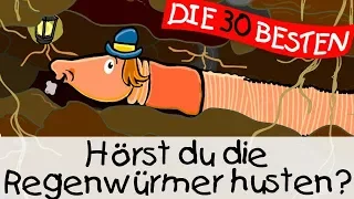 🏞️ Hörst Du die Regenwürmer husten - Bewegungslieder zum Mitsingen || Kinderlieder