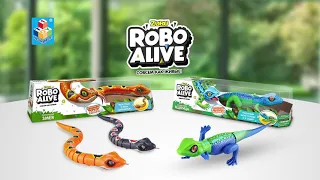 Robo Alive - Ящерицы и змеи - новые крутые роботы!