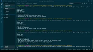 Project 0a - Degrees || CS50’s Introduction to Artificial Intelligence with Python