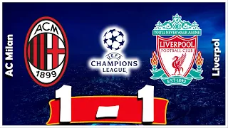 PES 21 - AC Milan vs Liverpool | UEFA Champions League 21/22  | Gameplay