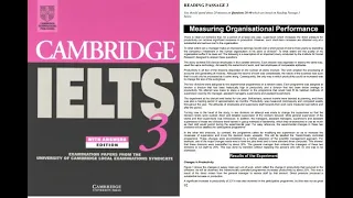 Cambridge IELTS B3 R4 Passage 3 Analysis