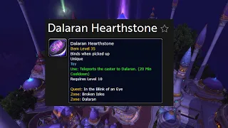 How to get the Dalaran Hearthstone on any character