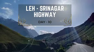 Leh to Srinagar Highway| River Crossing| Zojila Tunnel| Ladakh Bike Ride 2022| Tamil| JammuKashmir