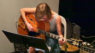 Sifter (Mary Halvorson, Kirk Knuffke, Matt Wilson) - at The Stone, NYC - August 4 2016