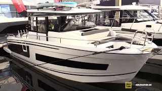 2021 Jeanneau NC 895 Sport Motor Boat Walkaround Tour - 2020 Fort Lauderdale Boat Show