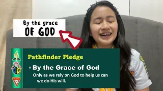 Pathfinder LOGO, AIM, MOTTO, PLEDGE & LAW Explanation (Tagalog)