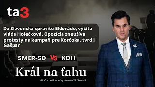 Zo Slovenska spravíte Eldorádo, vyčíta Holečková. Podľa Gašpara opozícia protesty zneužíva