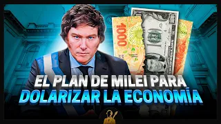 ¿Cuál es el PLAN de Milei para DOLARIZAR la economía argentina? 💸🇦🇷