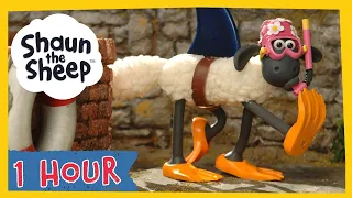 🔁 1 Hour Compilation Episodes 31-40 🐑 Shaun the Sheep S1