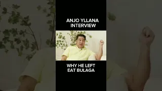 ANJO YLLANA EXPLAINES HOW HE LEFT EAT BULAGA #anjo #interview #pandemic #trendingshorts #sv25