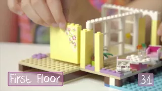 LEGO® Building with Friends - "How To"  Stephanie's Beach House