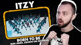 ITZY - Born To Be, RYUJIN - Run Away, YEJI - Crown On My Head // реакция на кпоп