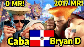 🔥STREET FIGHTER 6 ➥ Caba (GUILE ガイル) VS. Bryan D (GUILE ガイル) MASTER RANKS🔥